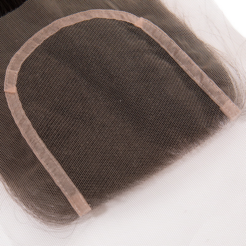 Virgin Hair Natural Straight 4x4 5x5 6x6 7x7 Transparent Lace Closure - 图片 7